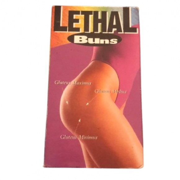 LETHAL BUNS VCR TAPE • 30 MINUTE WORKOUT - Picture 1 of 9